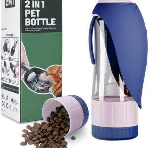 termo para mascotas 600ml + dispensador de comida