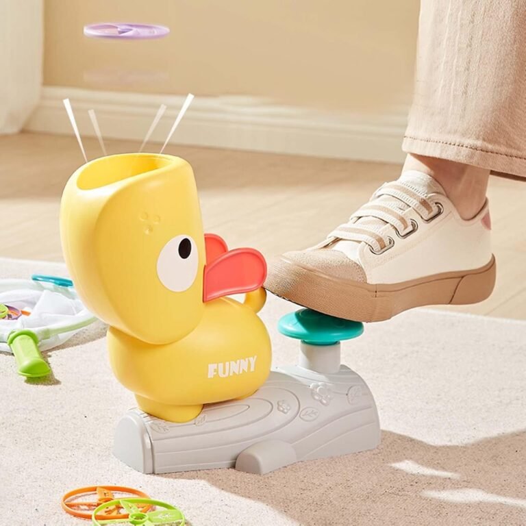 Juguete lanzador disco volador