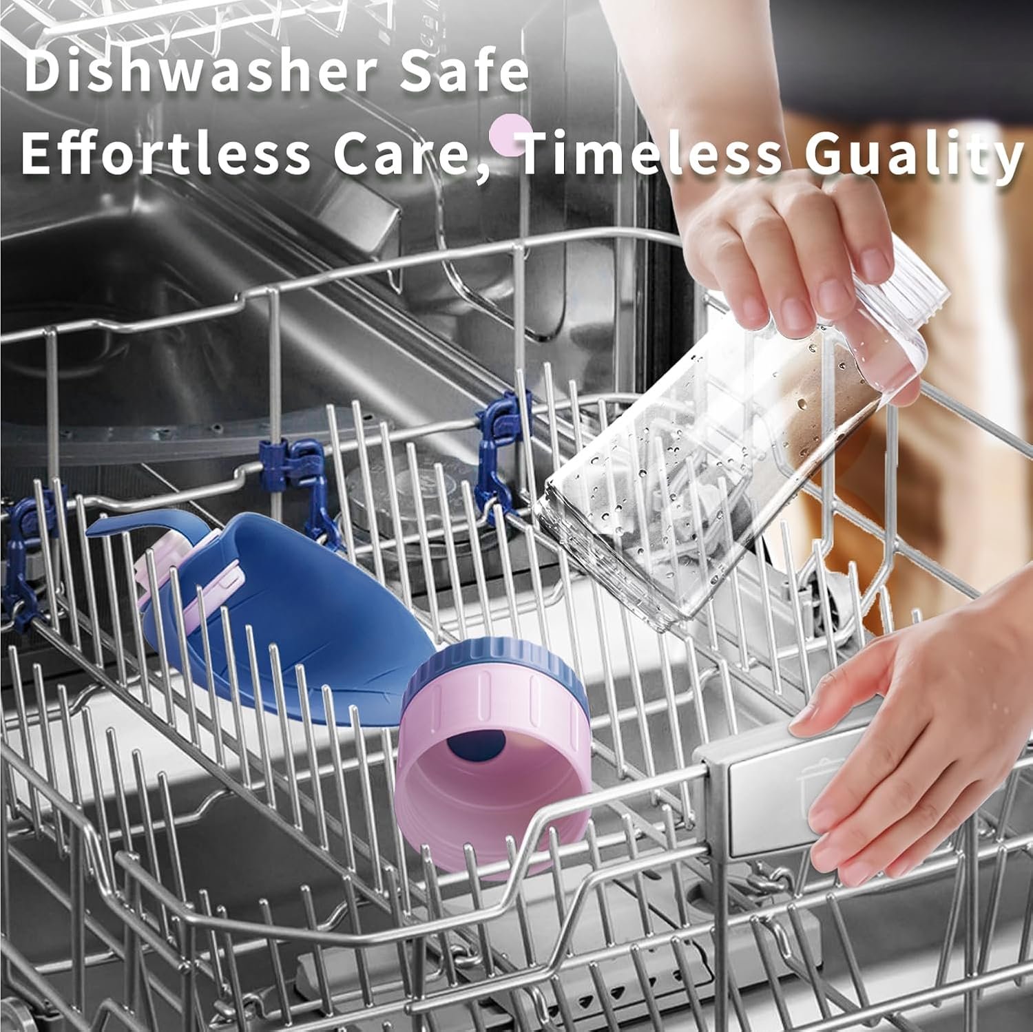 termo para mascotas 600ml + dispensador de comida - Imagen 4