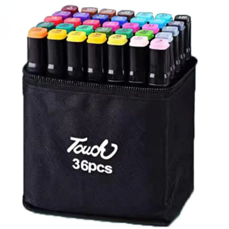 Marcadores doble punta touch