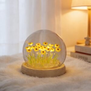 Lampara Girasoles Redonda