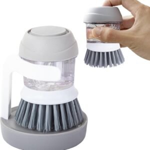 Cepillo para Lavaplatos con Dispensador de Jabon
