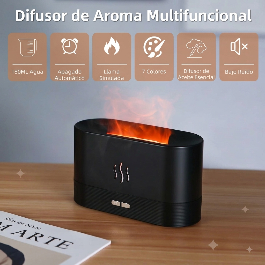 Humidificador Chimenea 180ml - Imagen 4