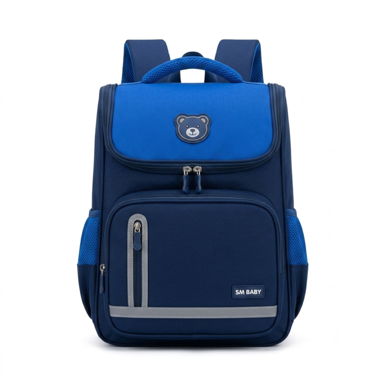 Mochila Diseño Oso Azul